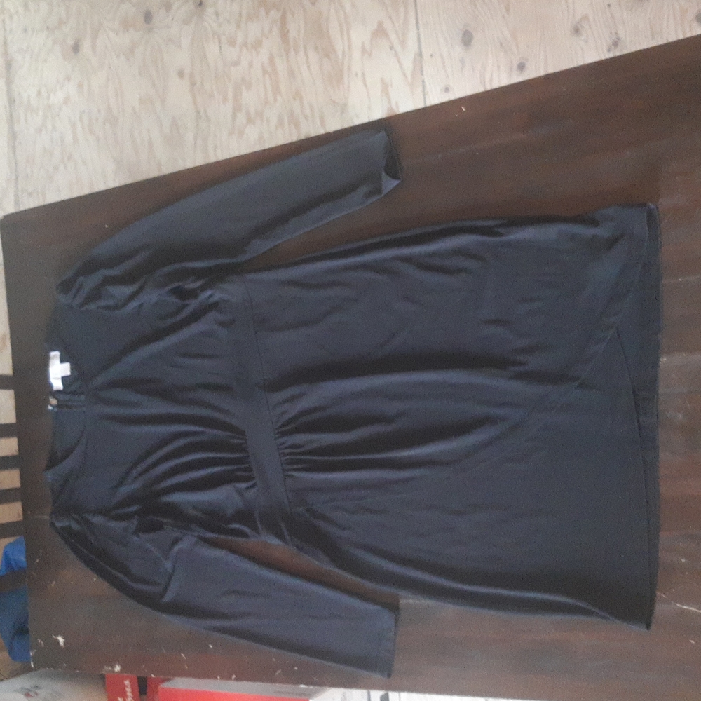 Michael Kors size medium black long sleeve dress